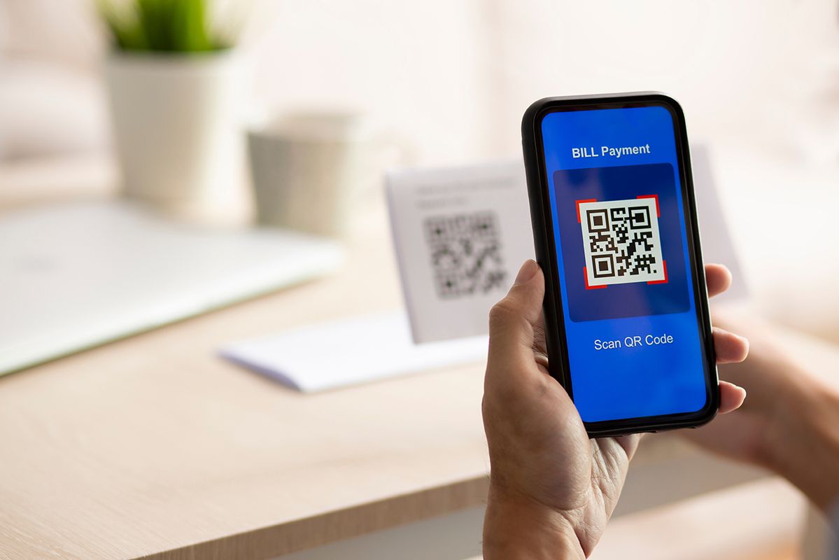 QR code payment app